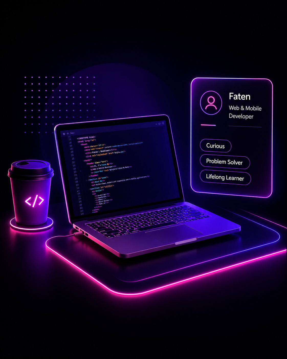 Laptop illustration